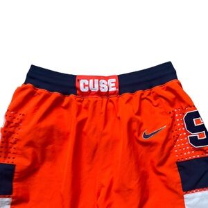 Nike - Authentic Syracuse Dri-Fit Basketball Shorts ‘Cuse - Orange - Small